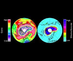 NASA Leads Study of Unprecedented Arctic Ozone Loss