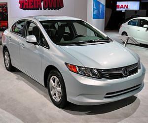 Honda natural gas car wins LA green prize