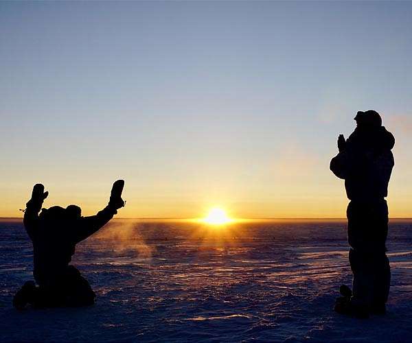 Winter, over at the South Pole for 2022