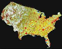 ORNL model explores location of future US population growth
