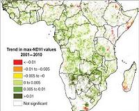 Space technology investigates large-scale changes to Africa's climate