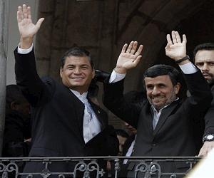Iran president in Ecuador on last leg of LatAm tour