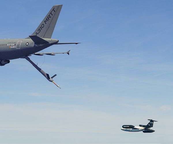 Aerial refuelling without human intervention