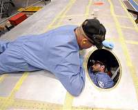 Air Force researchers developing wearable agent detector to improve aircraft maintainer safety