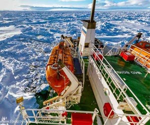 Antarctic mission over as ships clear ice field