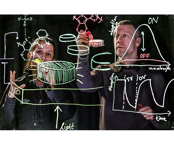Nanoantennas for light controlled electrically