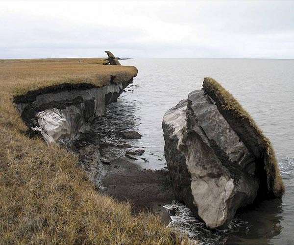 Thawing permafrost could leach microbes, chemicals into environment
