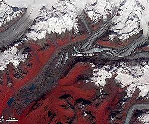 Susitna Glacier, Alaska