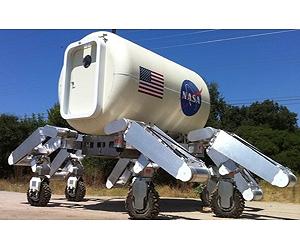 NASA's ATHLETE Warms Up For High Desert Run