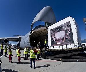 Alpha Magnetic Spectrometer Arrives At Launch Site