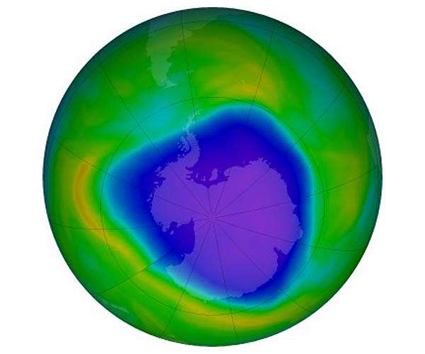 Large, deep Antarctic Ozone Hole persisting into November