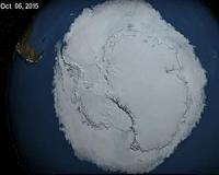2015 Antarctic maximum sea ice extent breaks streak of record highs
