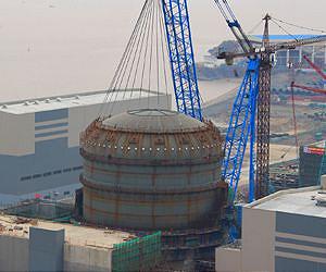World's First AP1000 Containment Vessel Top Head Ready