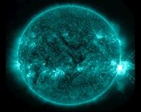 X-class Flare Erupts from Sun on April 24