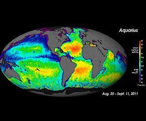 NASA's Ocean Salinity Pathfinder Celebrates its First Year in Orbit