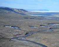Widespread permafrost degradation seen in high Arctic terrain