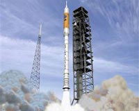 Lift-off for new NASA rocket