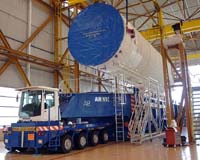 Kourou Spaceport Receives Fifth Ariane 5 For 2008