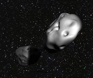 U of Maryland undergraduates discover rare eclipsing double asteroid