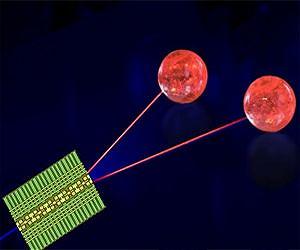 Light particles illuminate the vacuum