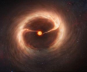 ALMA Sheds Light on Planet-Forming Gas Streams