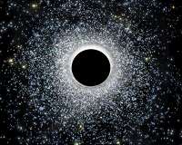 A middleweight black hole is hiding at the center of a giant star cluster