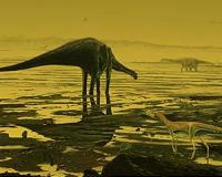 Scientists rediscover lost burial site of famed long-necked sauropod