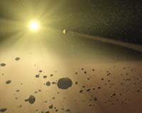 The Violent Origin Of The Solar System