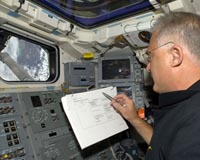 Late Heat Shield Inspections For Shuttle