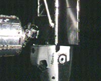 Astronauts Prepare For EVA Following Docking