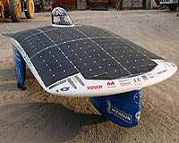 Engineering students create solar car