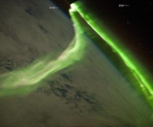 Aurora Australis Observed From ISS