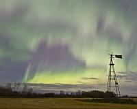 Northern Lights trump street lights in Iceland