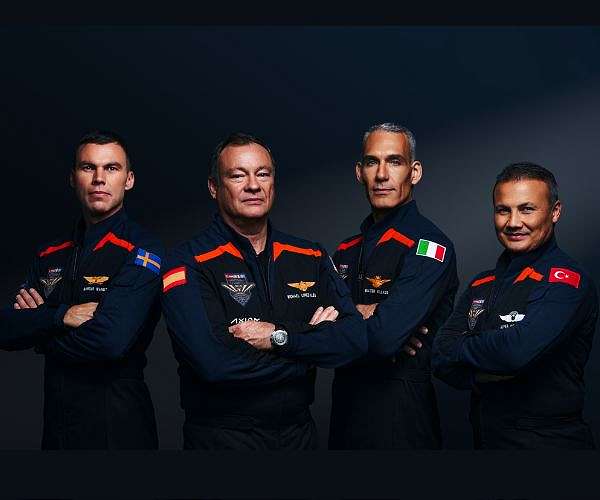 European crew poised for private mission to International Space Station