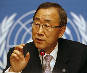 UN's Ban skeptical Assad will keep chemical arms deal