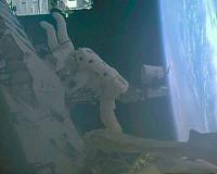 ISS Spacewalkers Replace Power Regulator, Move Equipment