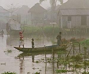 West African floods swamp Benin