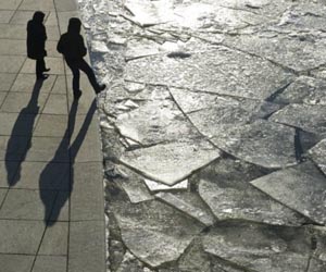 Europe cold snap claims 260 lives, sends ferry aground