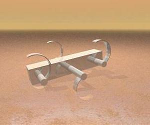 Technique could help designers predict how legged robots will move on granular surfaces