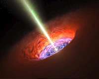 Astronomers reveal supermassive black hole's intense magnetic field