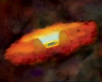 Astronomers find 'teeny supermassive black hole'
