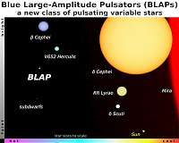 The mystery of the pulsating blue stars
