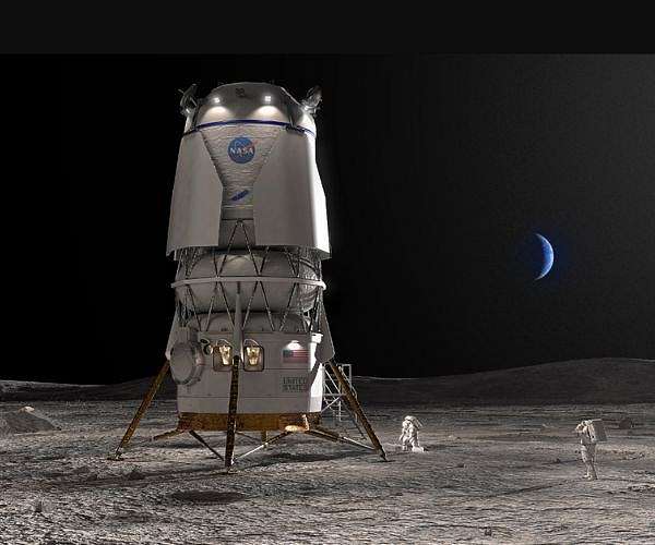 NASA selects Blue Origin as 2nd Artemis Lunar Lander Provider