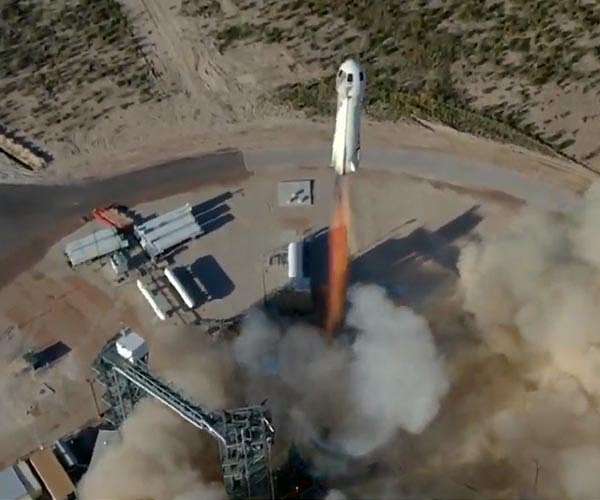 Blue Origin unveils next flight, TMZ says Captain Kirk to be aboard