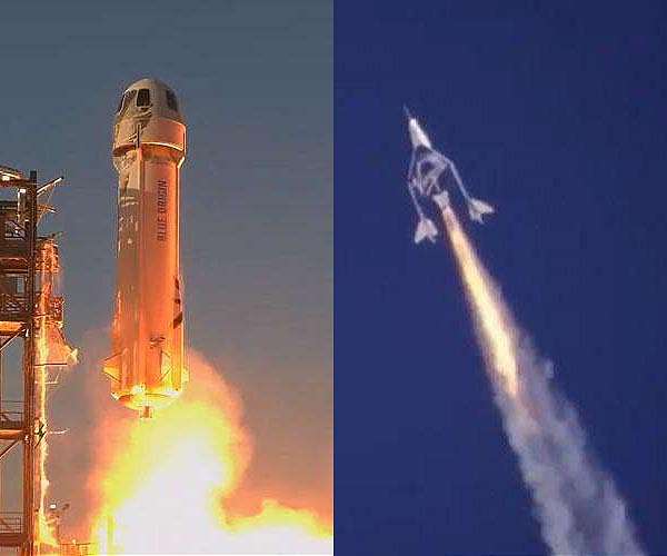 Virgin Galactic, Blue Origin face off in space tourism market