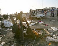 U.S. forces pull out under fire
