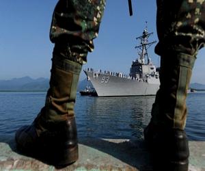 US, Philippines launch war games near South China Sea