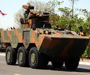 Brazil's armored personnel carrier on way