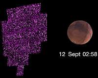 Large Solar Storm Sparks Global Aurora and Doubles Radiation Levels on the Martian Surface