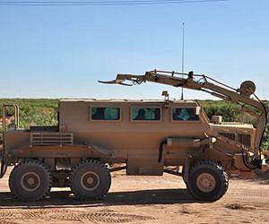 Heavy Metal Vehicles Roll Out for Soldiers Clearing Combat Environments